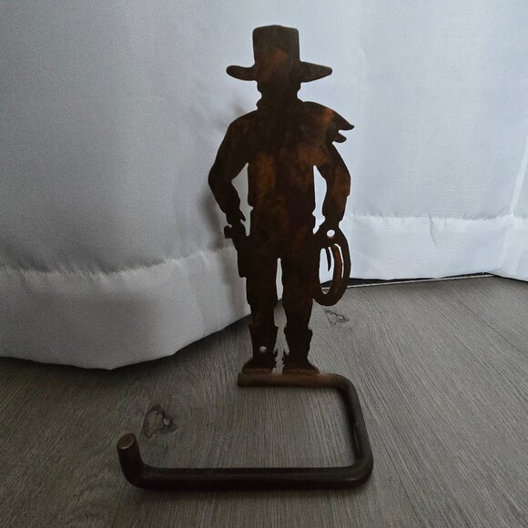 Metal western toilet paper holder - Picture 2 of 6